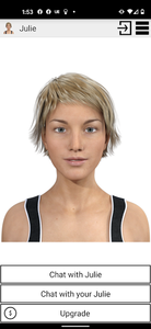 My Virtual Girlfriend Julie - عکس برنامه موبایلی اندروید