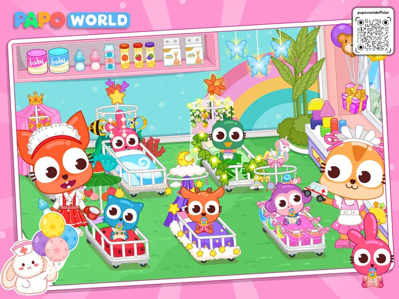 Papo Town: Baby Nursery - عکس برنامه موبایلی اندروید