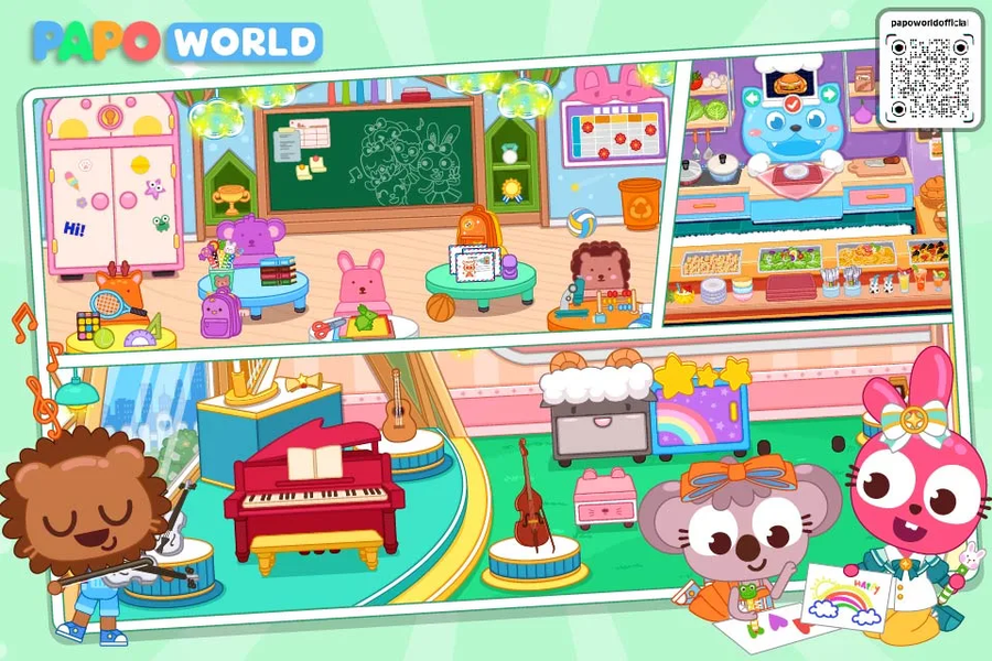 Papo Town: Baby Nursery - عکس برنامه موبایلی اندروید