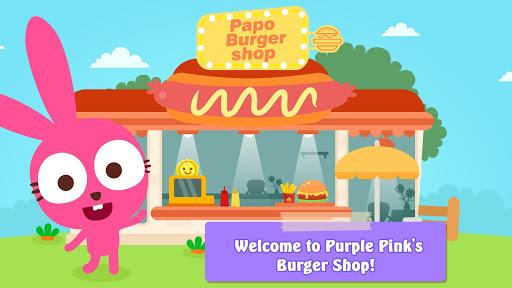 Purple Pink Burger Shop - عکس بازی موبایلی اندروید