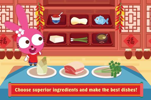 Purple Pink Chinese Food - Gameplay image of android game