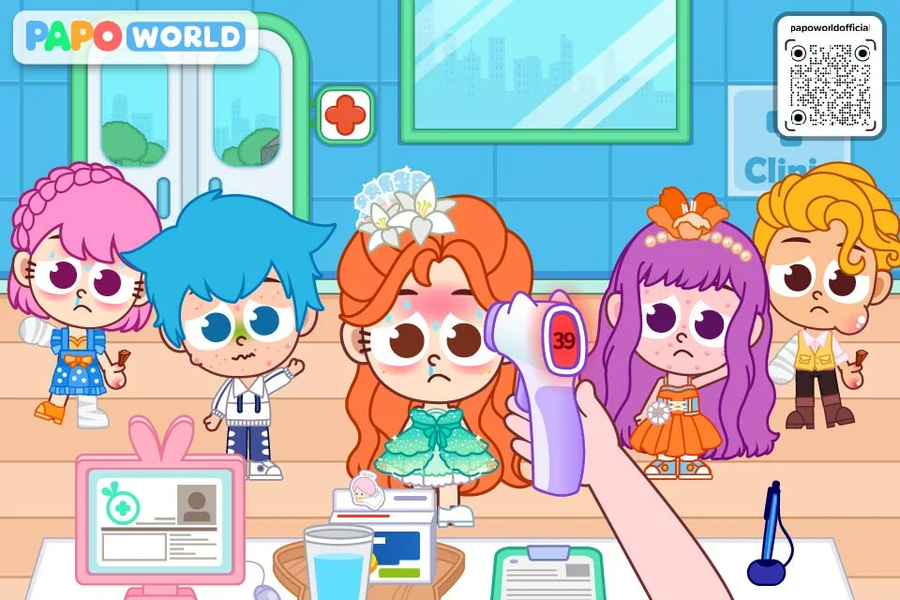 Papo City: Hospital - عکس بازی موبایلی اندروید