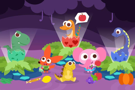 Papo World Dinosaur Island - Gameplay image of android game
