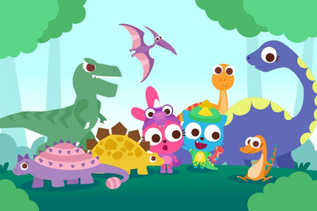 Papo World Dinosaur Island - عکس بازی موبایلی اندروید