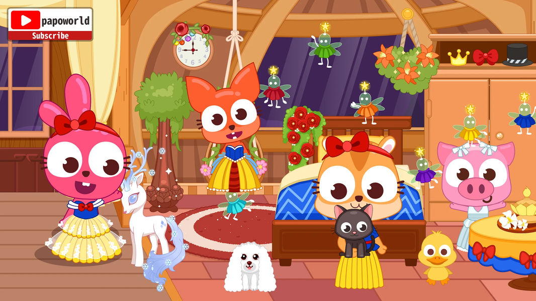 Papo Town Fairytales - عکس بازی موبایلی اندروید