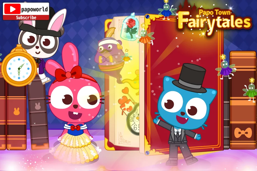 Papo Town Fairytales - عکس بازی موبایلی اندروید