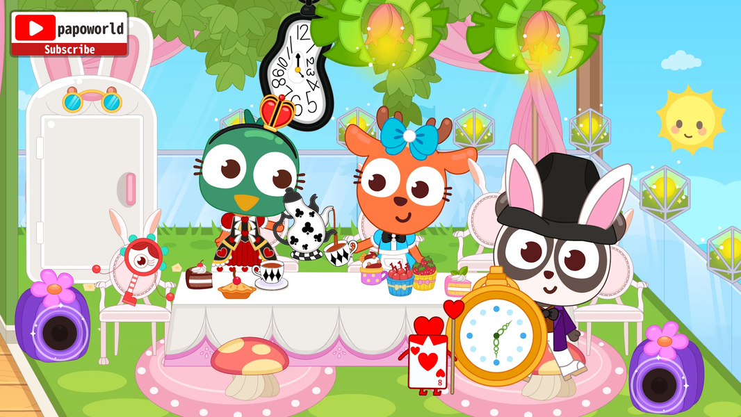 Papo Town Fairytales - عکس بازی موبایلی اندروید