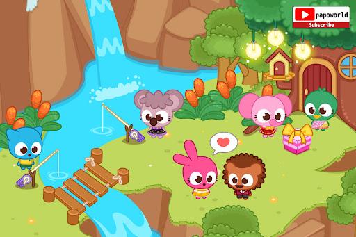 Papo Town: Forest Friends - Gameplay image of android game
