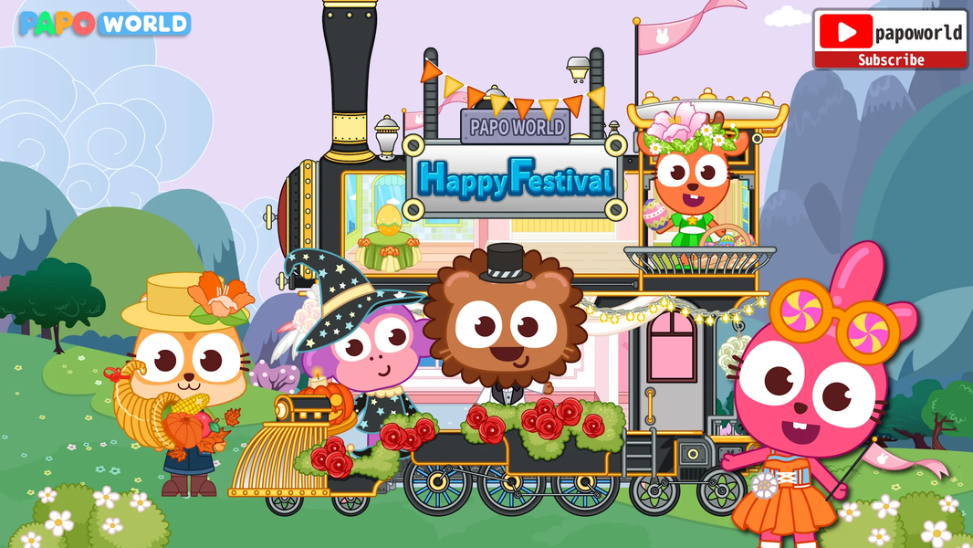 Papo Town Happy Festival - عکس بازی موبایلی اندروید