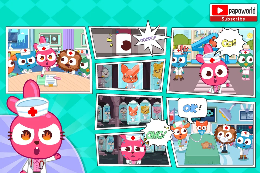 Papo Town: Hospital Story - عکس بازی موبایلی اندروید