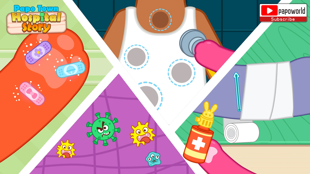 Papo Town: Hospital Story - عکس بازی موبایلی اندروید