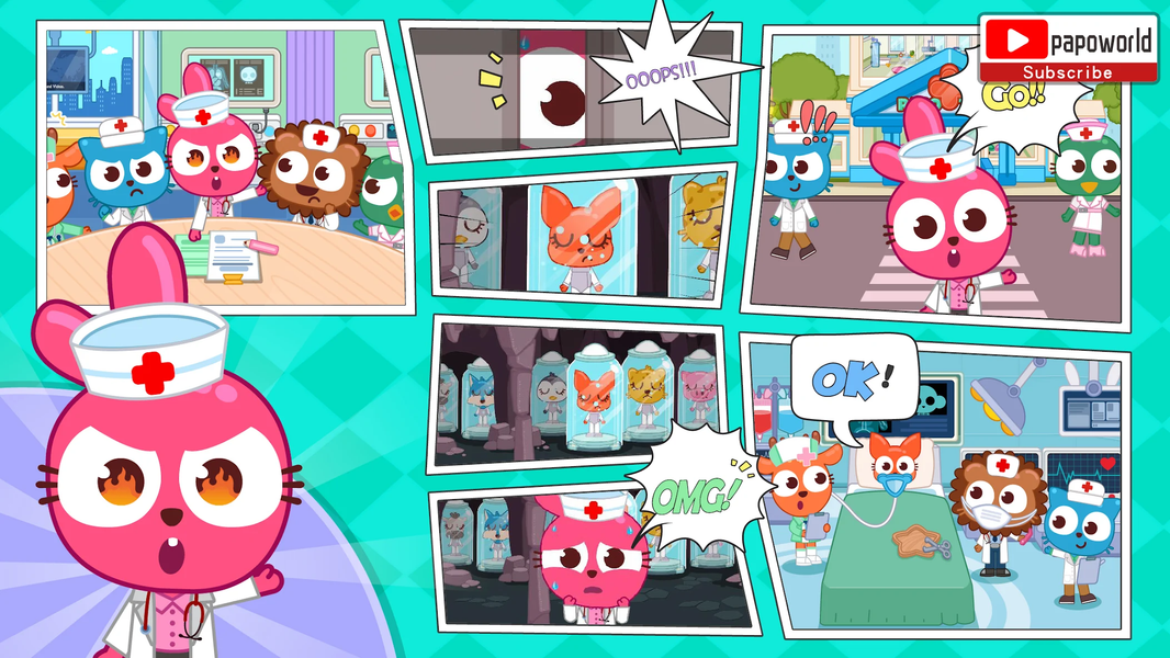 Papo Town: Hospital Story - عکس بازی موبایلی اندروید