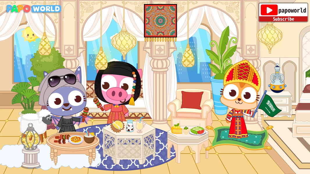 Papo Town Countries - عکس بازی موبایلی اندروید