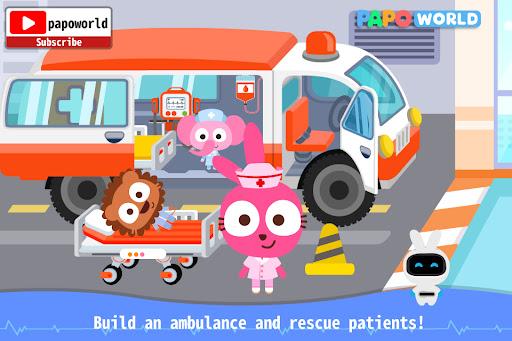 Papo Town: Hospital - Gameplay image of android game