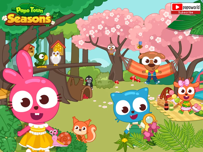 Papo Town Seasons - عکس بازی موبایلی اندروید