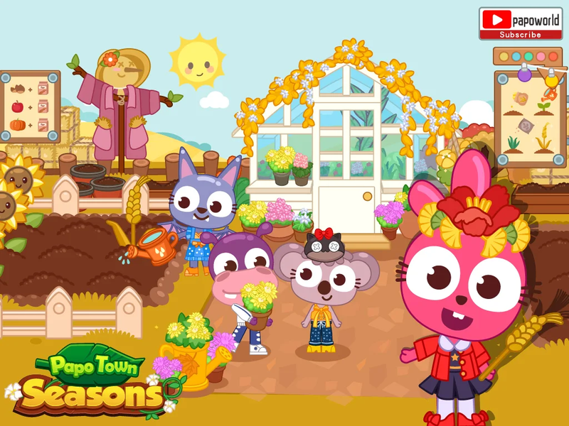 Papo Town Seasons - عکس بازی موبایلی اندروید