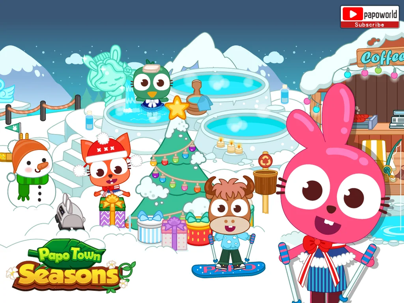 Papo Town Seasons - عکس بازی موبایلی اندروید