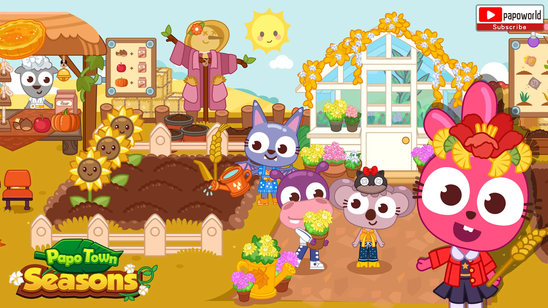 Papo Town Seasons - عکس بازی موبایلی اندروید