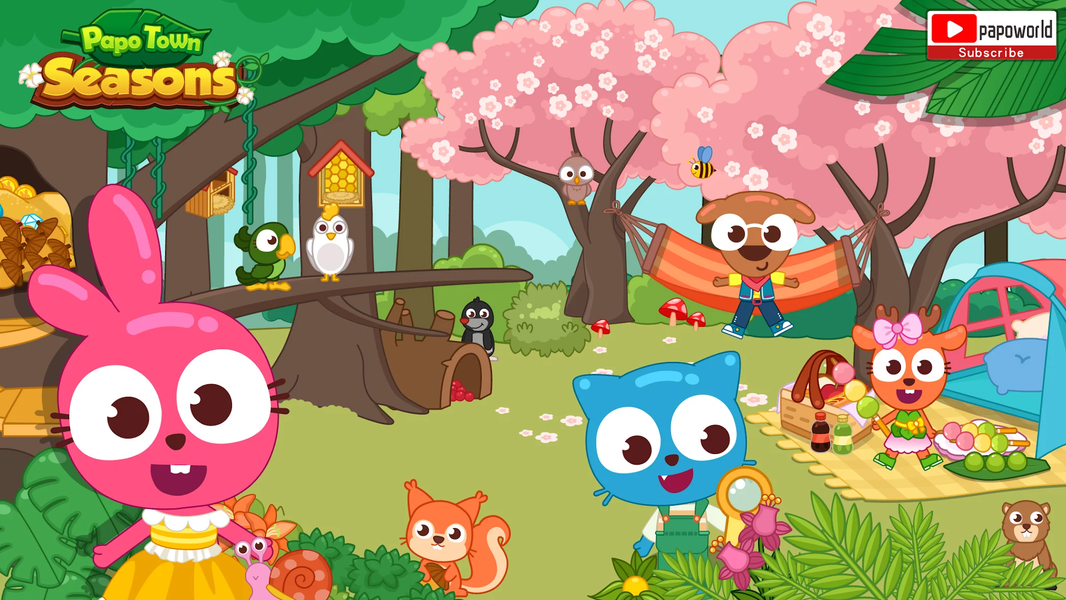 Papo Town Seasons - عکس بازی موبایلی اندروید