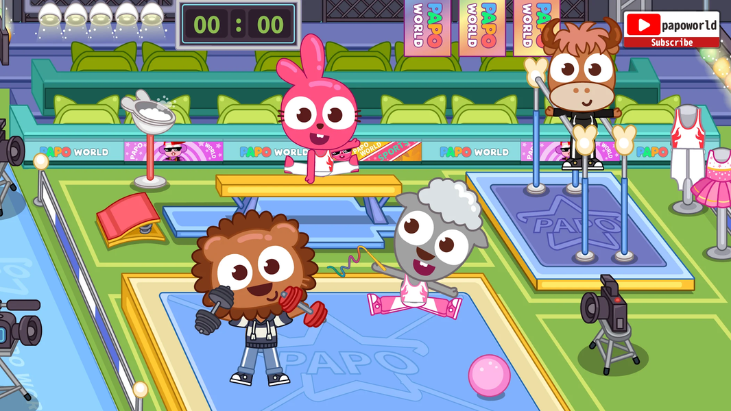 Papo Town Sports Meet - عکس بازی موبایلی اندروید