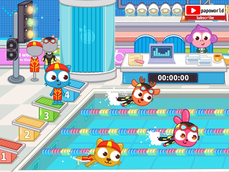 Papo Town Sports Meet - عکس بازی موبایلی اندروید