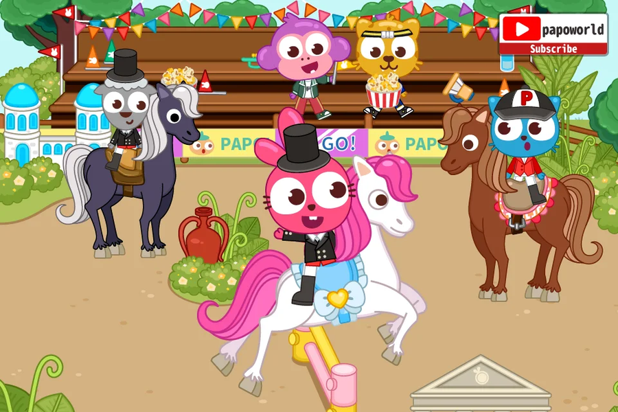 Papo Town Sports Meet - عکس بازی موبایلی اندروید