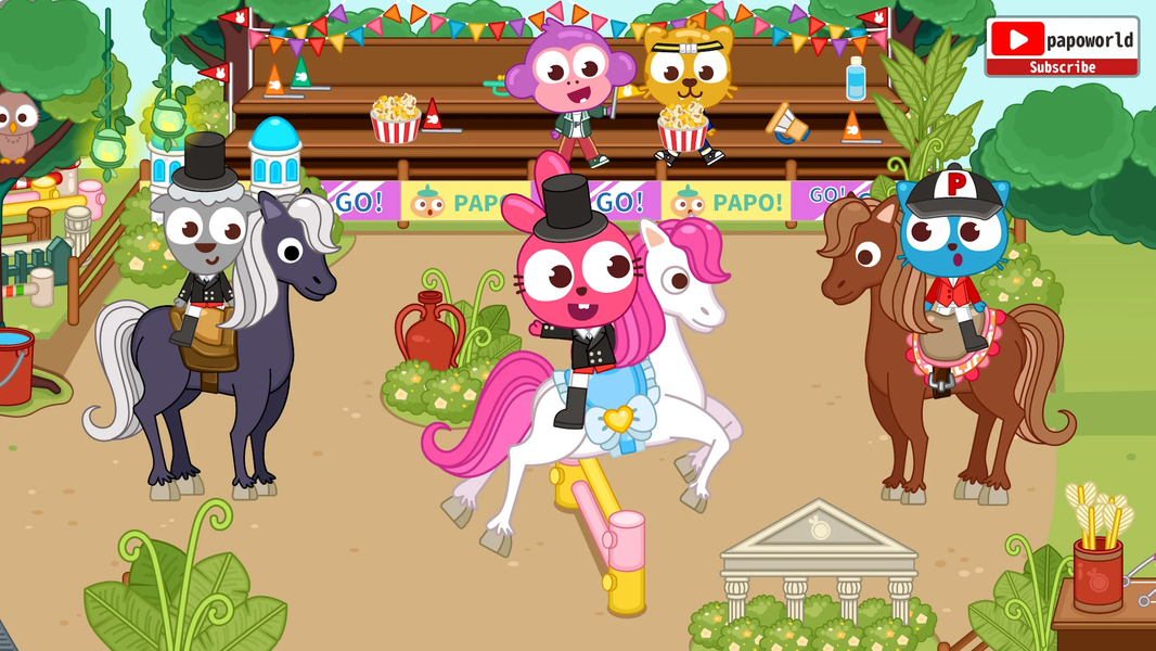 Papo Town Sports Meet - عکس بازی موبایلی اندروید