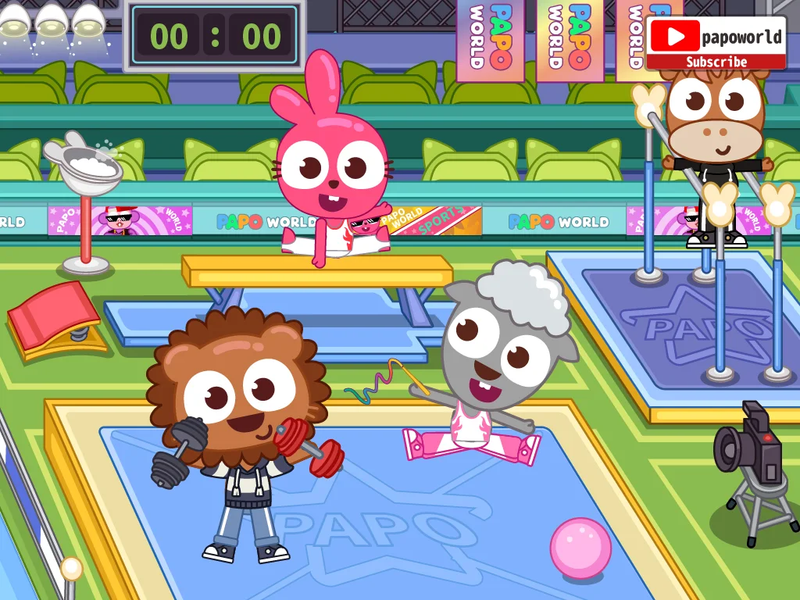 Papo Town Sports Meet - عکس بازی موبایلی اندروید