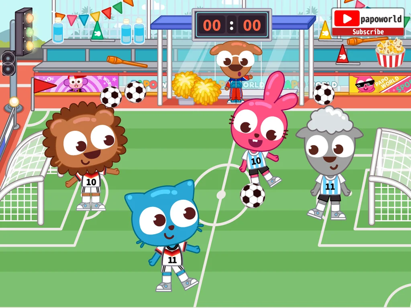 Papo Town Sports Meet - عکس بازی موبایلی اندروید