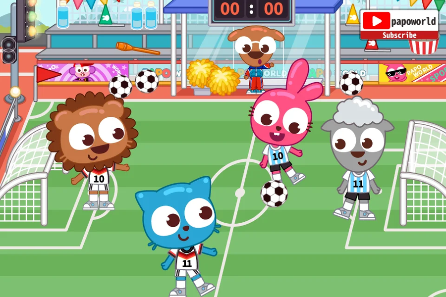 Papo Town Sports Meet - عکس بازی موبایلی اندروید