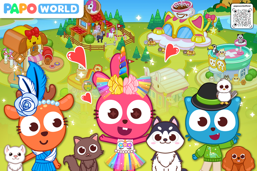 Papo Town Pet Life - عکس بازی موبایلی اندروید