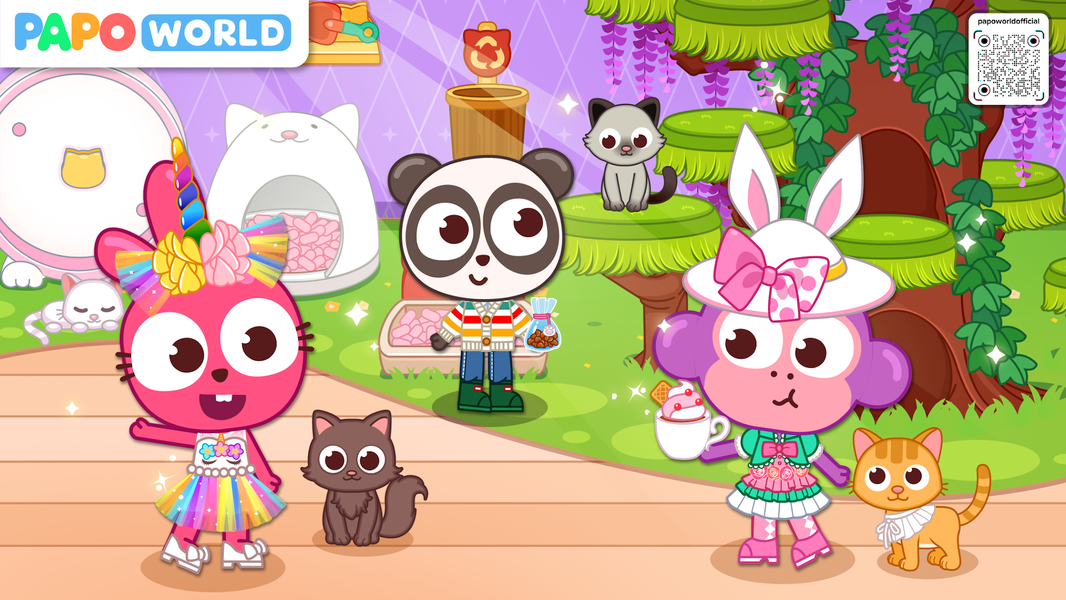 Papo Town Pet Life - عکس بازی موبایلی اندروید