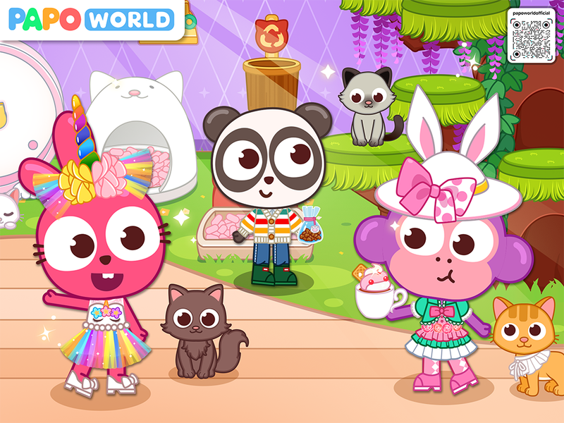 Papo Town Pet Life - عکس بازی موبایلی اندروید