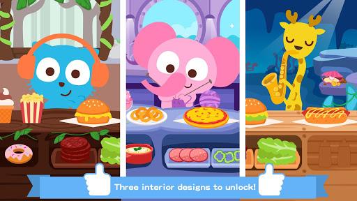 Purple Pink Snackery English - Gameplay image of android game