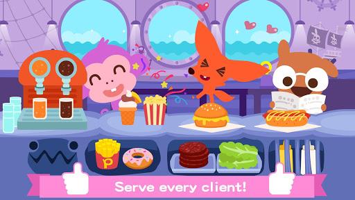 Purple Pink Snackery English - Gameplay image of android game