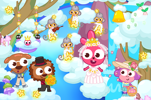 Papo Town Wedding Party - Gameplay image of android game