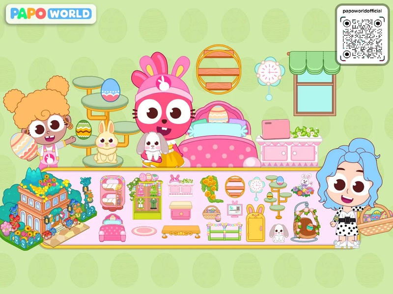Papo Town World game for kids - عکس بازی موبایلی اندروید