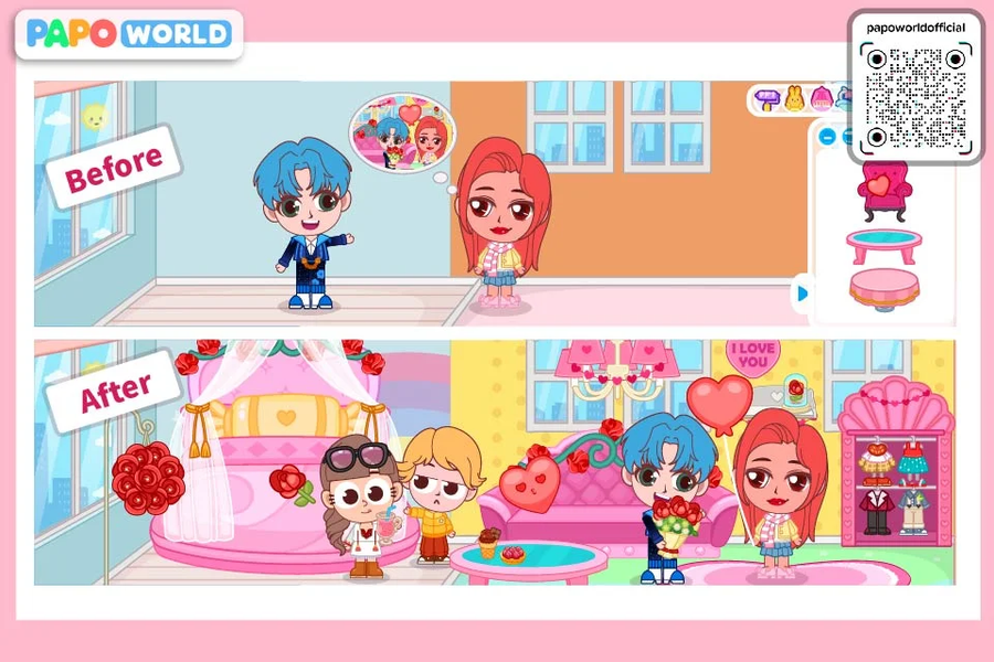 Papo Town World game for kids - عکس بازی موبایلی اندروید