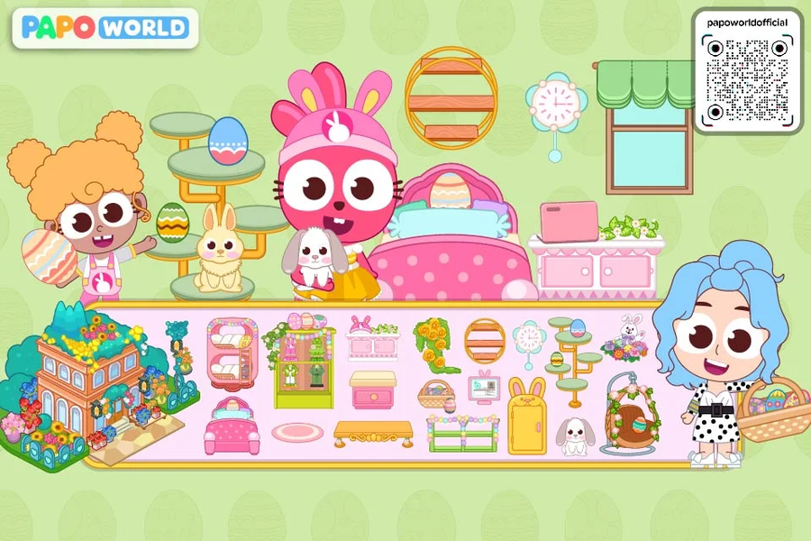 Papo Town World game for kids - عکس بازی موبایلی اندروید