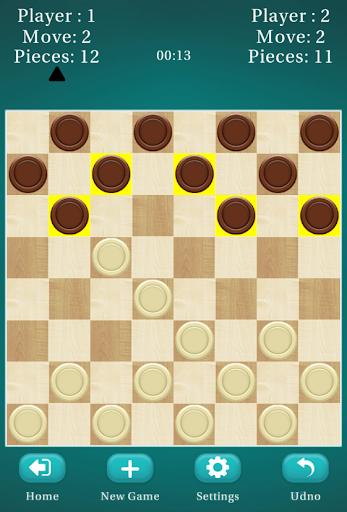 Checkers - Gameplay image of android game