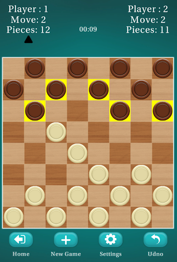 Checkers - Gameplay image of android game