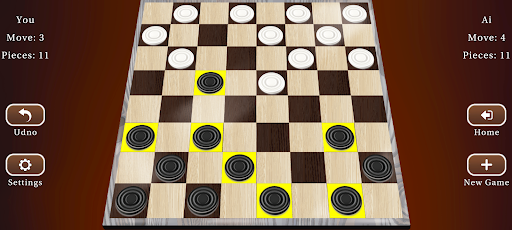 Checkers 3D - عکس بازی موبایلی اندروید