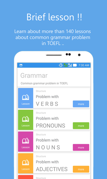 Paprika Prep۴ TOEFL® Grammar - عکس برنامه موبایلی اندروید