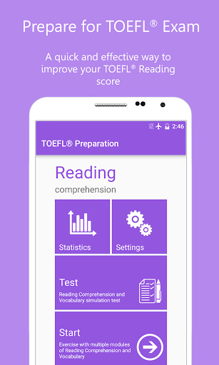Reading Comprehension - عکس برنامه موبایلی اندروید