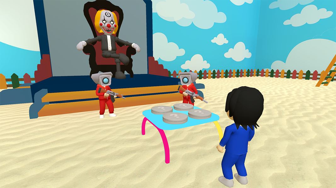 Prison Battle 3D: Survival Run - Gameplay image of android game