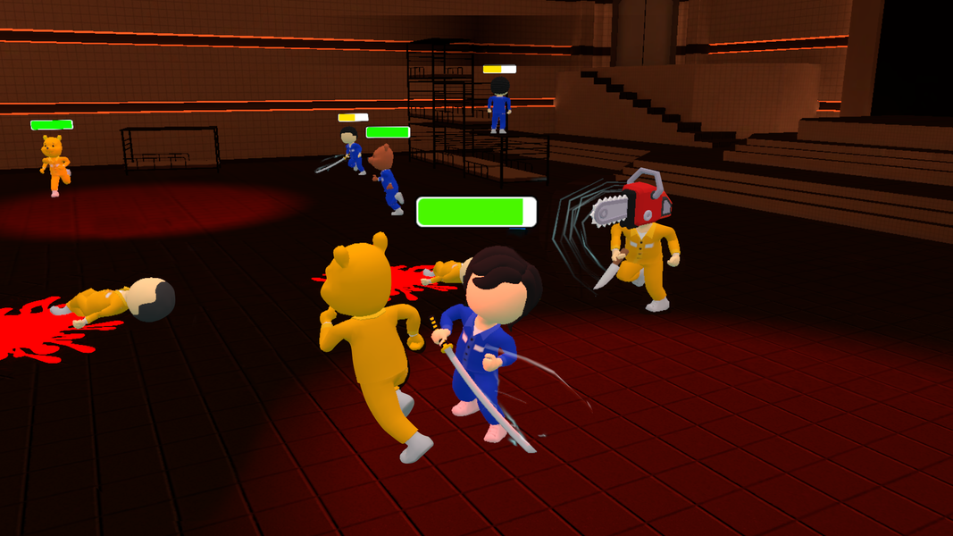 Prison Battle 3D: Survival Run - Gameplay image of android game