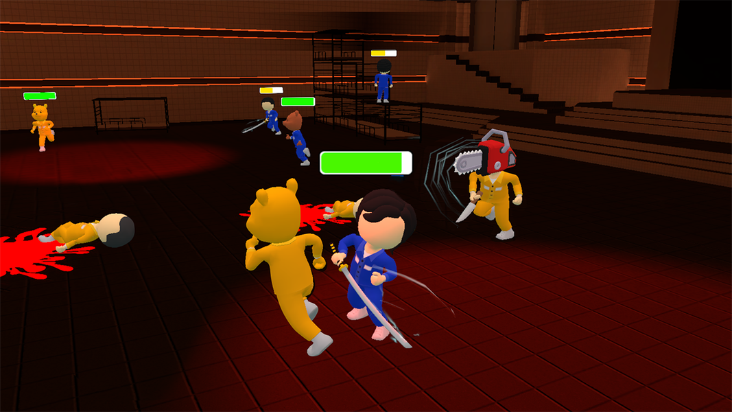 Prison Battle 3D: Survival Run - Gameplay image of android game