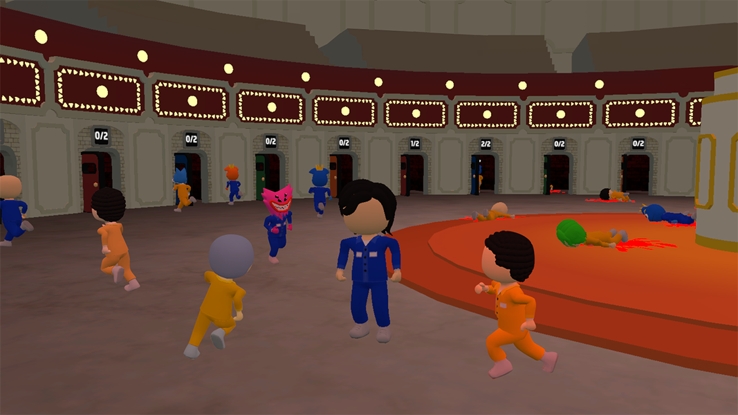 Prison Battle 3D: Survival Run - Gameplay image of android game