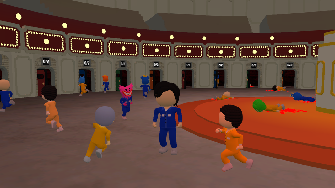 Prison Battle 3D: Survival Run - Gameplay image of android game