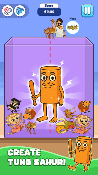 Animal Merge: Drop Puzzle - عکس بازی موبایلی اندروید